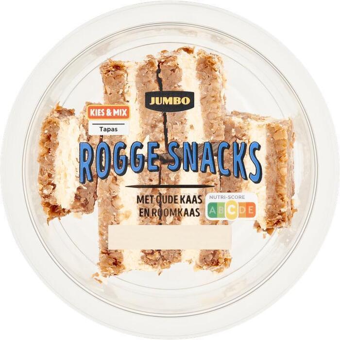Jumbo Rogge Snacks met Oude Kaas en Roomkaas 100g (100g)