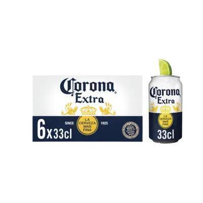 Corona Extra pils 6-pack (6 × 33cl)