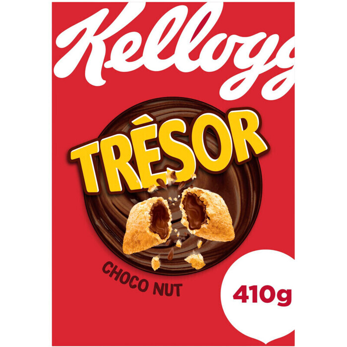 Kellogg's Tresor chocolade hazelnotensmaak (Doos, 410g)