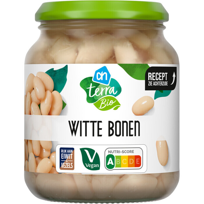 AH Terra Biologisch witte bonen (360g)