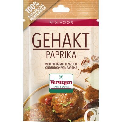 Verstegen mix voor gehakt paprika 40 g zakje (40g)