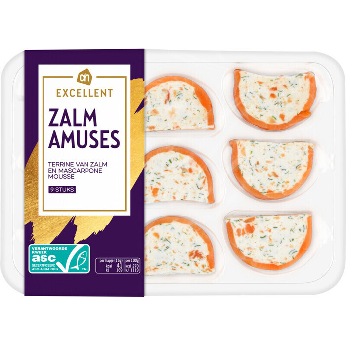 AH Zalm amuses (135g)