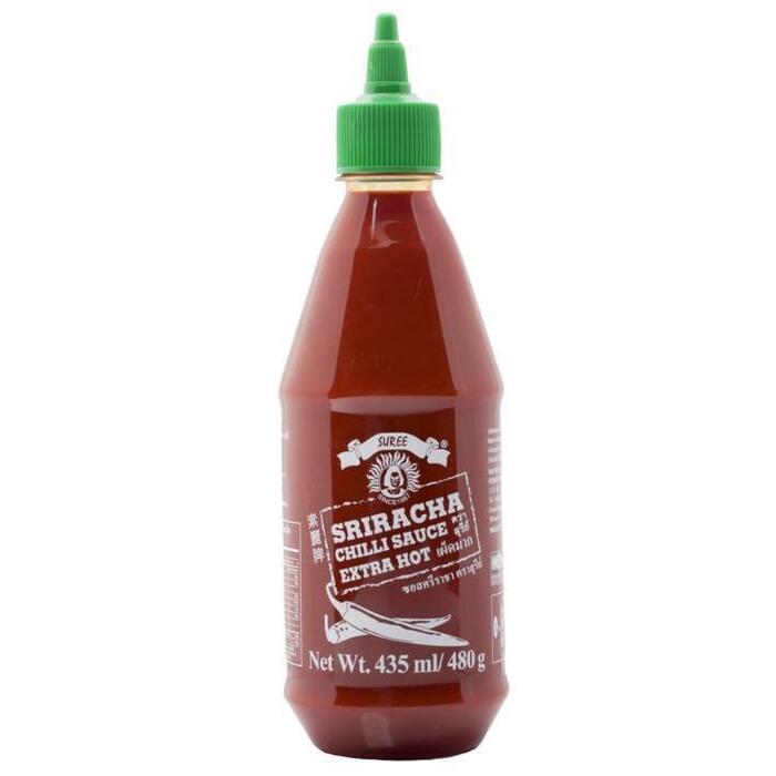 Sriracha Chilisauce Extra hot (fles, 43.5cl)
