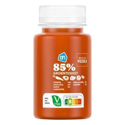 AH 85% Groenteshot wortel (125ml)