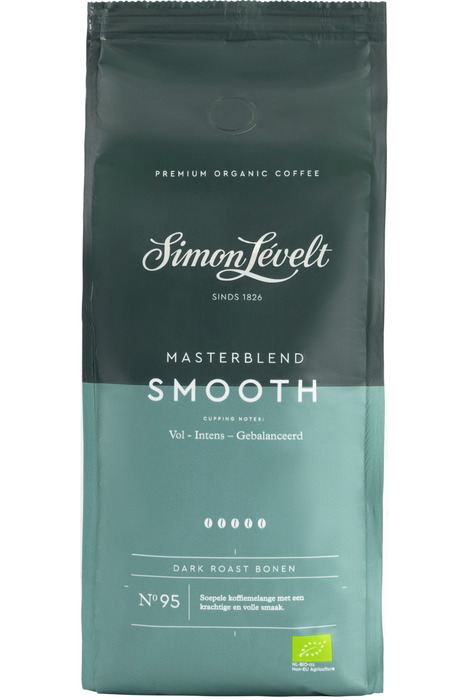 Simon Levelt Masterblend Smooth Bonen Biologisch 500g (500g)