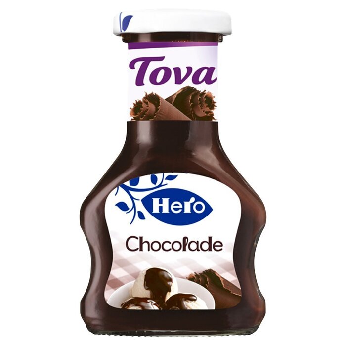 Tova dessertsaus chocolade (Fles, 125ml)