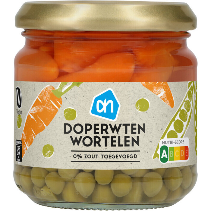 Doperwten Wortelen (pot, 180g)
