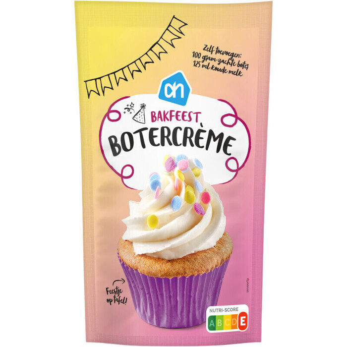 AH Bakfeest botercrème (105g)