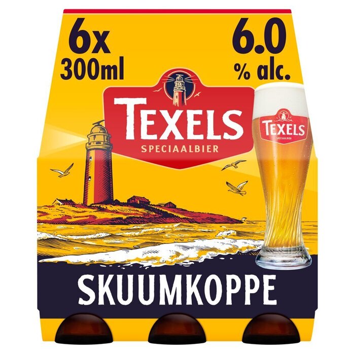 Texels Skuumkoppe Bier Fles 6 x 300 ml (30cl)