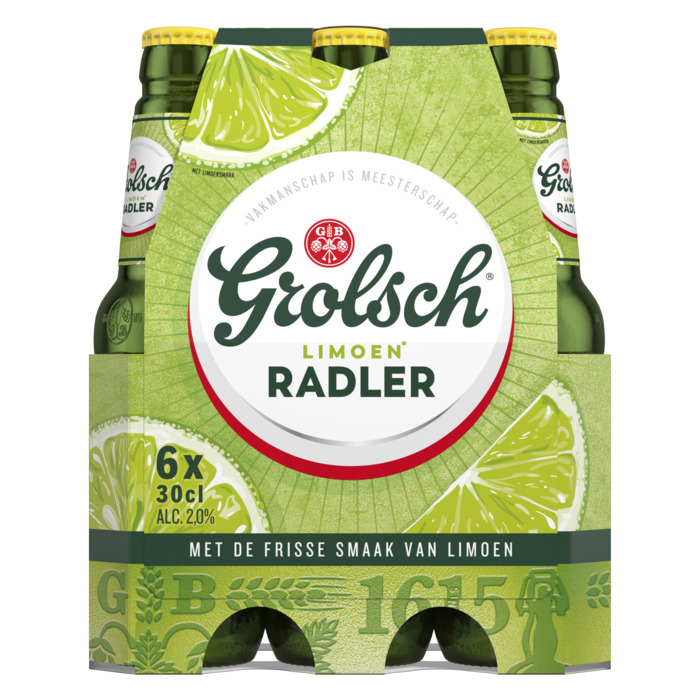 Radler Limoen 2.0% (rol, 6 × 30cl)