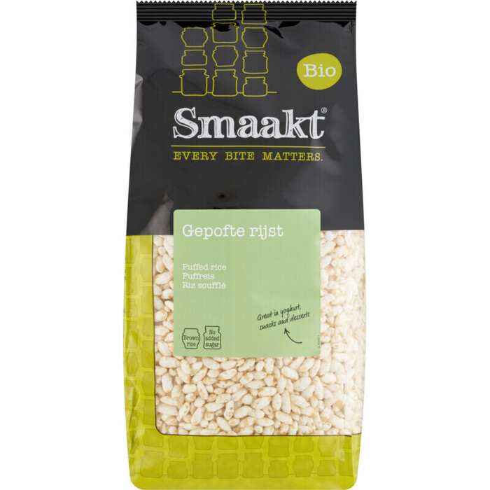 Rijst gepoft (Zak, 200g)