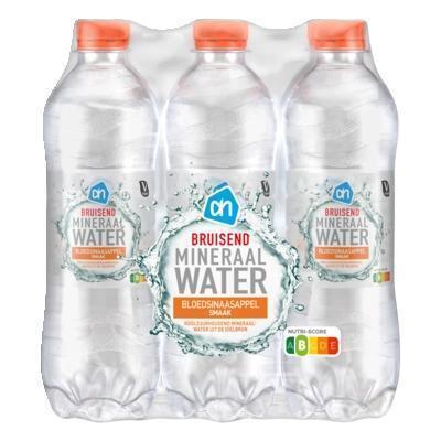 AH Bruisend mineraalwater bloedsinaasappel (6 × 0.5L)
