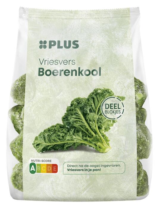 PLUS Boerenkool deelblokjes (Zakje, 500g)
