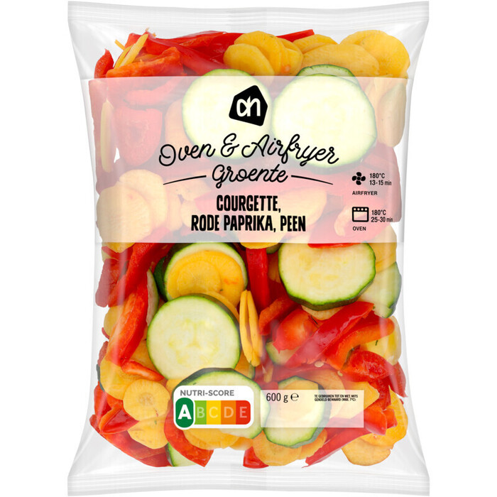 AH OG courg rode paprika peen (600g)
