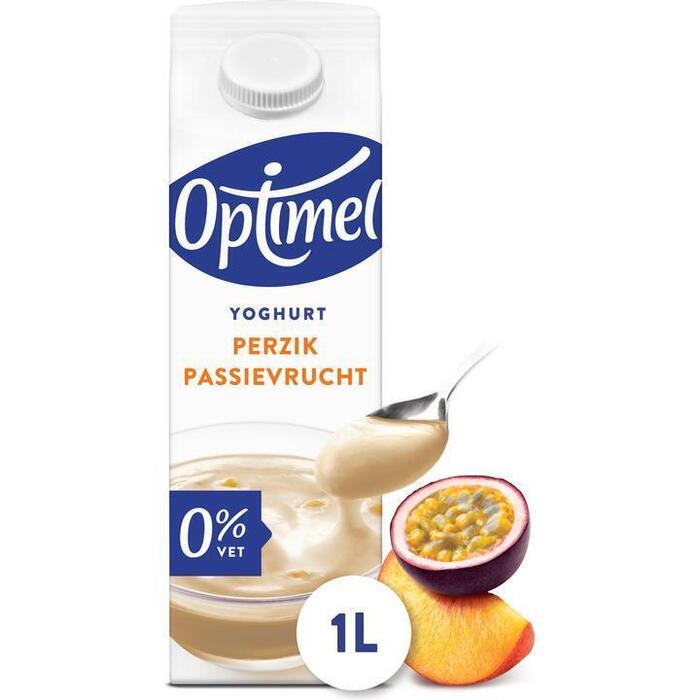 Perzik Maracuja yoghurt 0% vet (Pak, 1L)