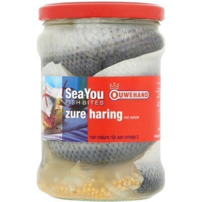 Sea You Fishbites, Zure Haring, MSC (pot 515g) (Pot, 515g)