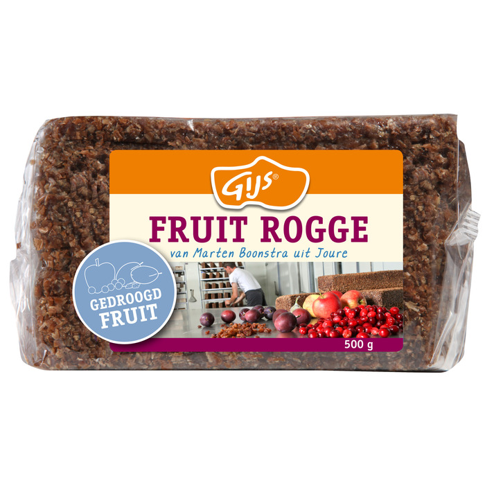 Fruit roggebrood (Pak, 500g)