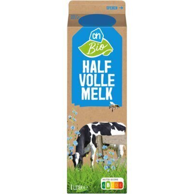 Halfvolle melk (pak, 1L)