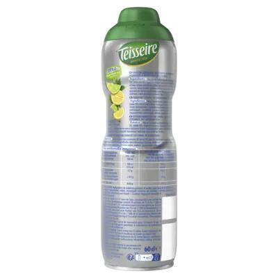 Teisseire Zero Suiker Citroen Limoen Siroop 60 cl (0.6L)
