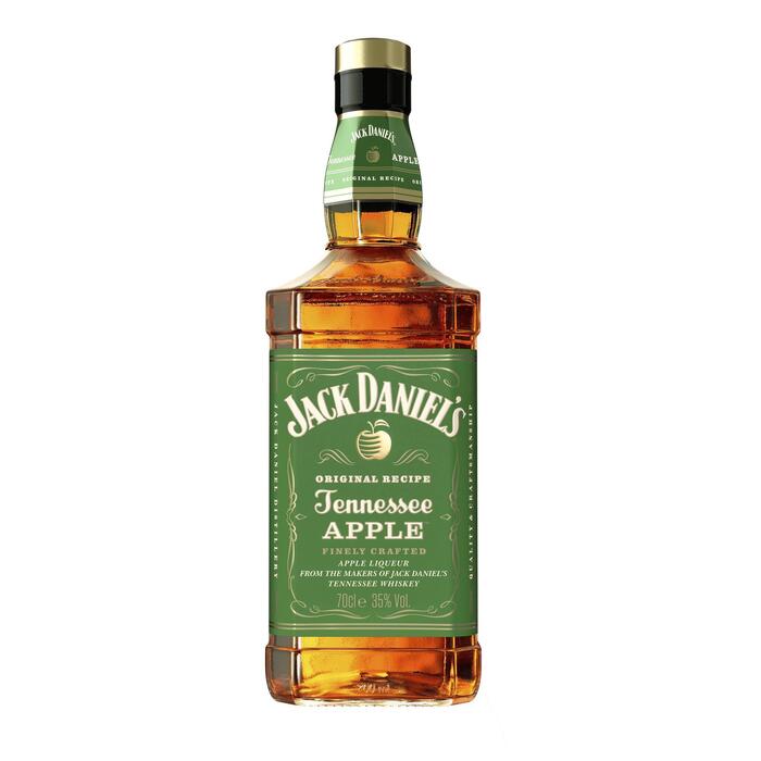 Jack Daniel's Tennessee Apple Liqueur 70 cl (Fles, 0.7L)