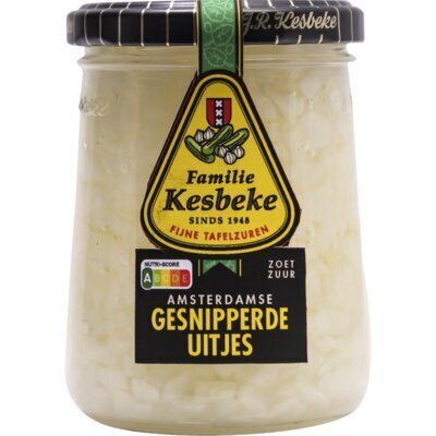 Gesnipperde uitjes (pot, 235ml)