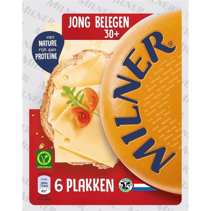 Jong Belegen 30+ Kaas Plakken (plastic, 150g)