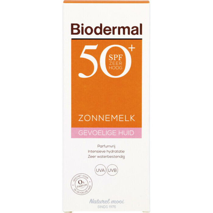 Biodermal Gevoelige huid melk SPF 50+ (200ml)