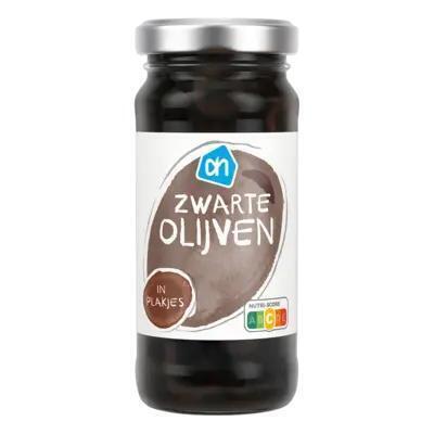 AH Zwarte olijven plakjes (235g)