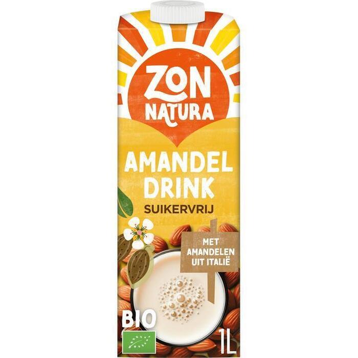 Amandel drink ongezoet (pak, 1L)