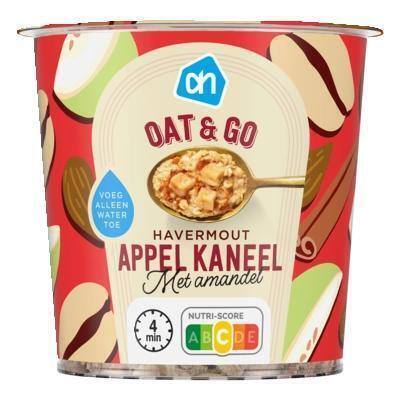 AH Oat & go appel kaneel havermout (65g)