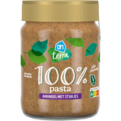 AH Terra Plantaardig 100% pasta amandel (340g)