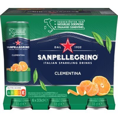 Sanpellegrino Clementina 33 cl (6 × 33cl)