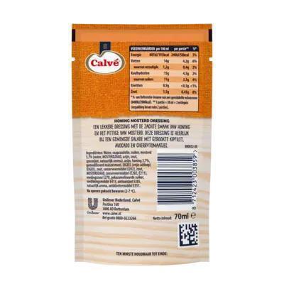 Calvé Honing Mosterd Pouch 70ml 12x (70ml)