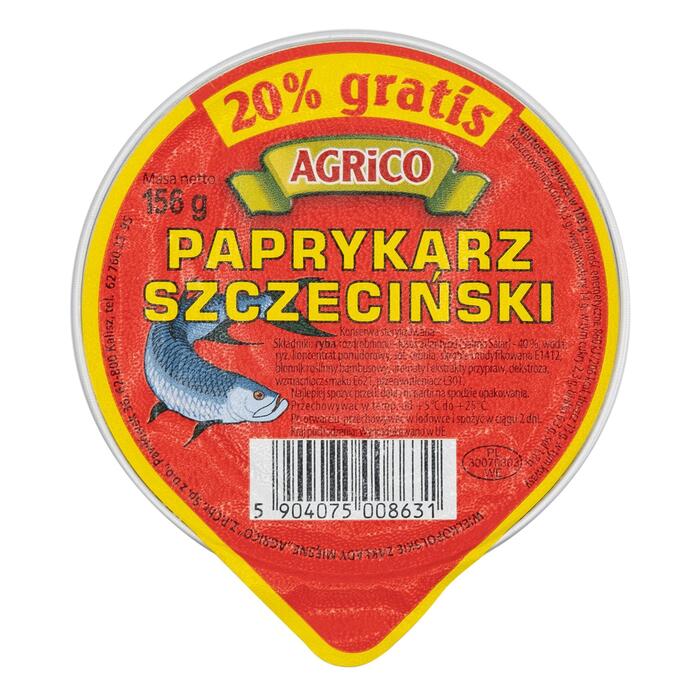 Agrico Paprykarz szczecinski (Blik, 156g)