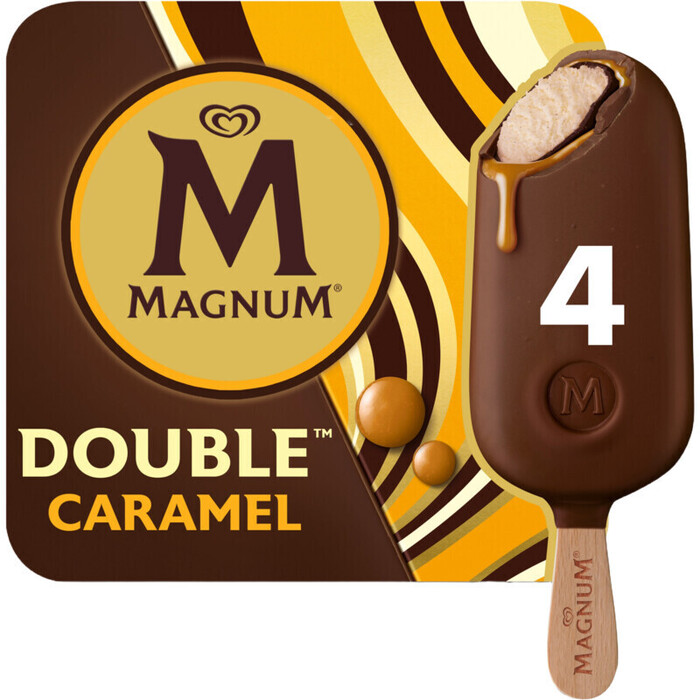Magnum Double caramel (doos, 284g)
