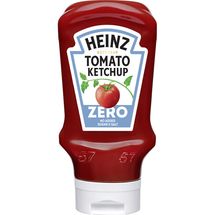Heinz Tomaten ketchup 0% (Fles, 0.57L)