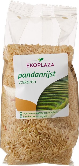 Pandanrijst volkoren (zak, 500g)
