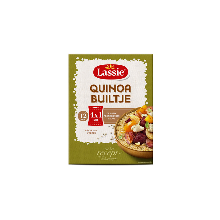 Builtjes quinoa 1 persoon (Doos, 4 × 75g)