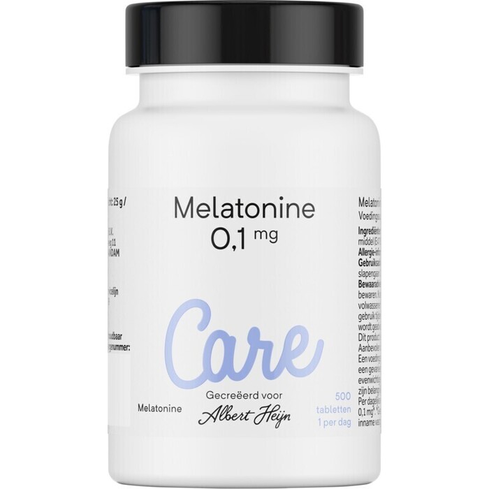 Care Melatonine 0,1 mg tabletten (500 st.)
