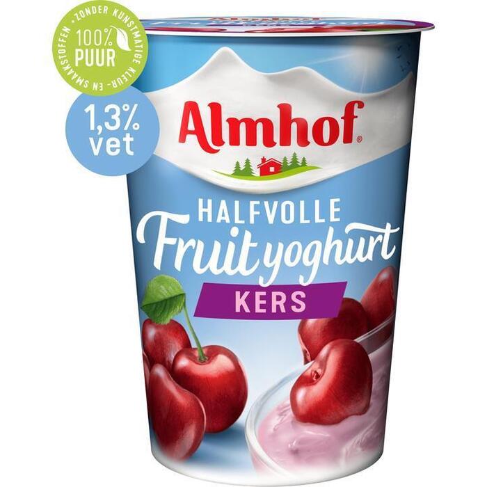 Halfvolle yoghurt kers (bak, 500g)
