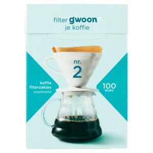 G'woon koffiefilters nr.2 100s