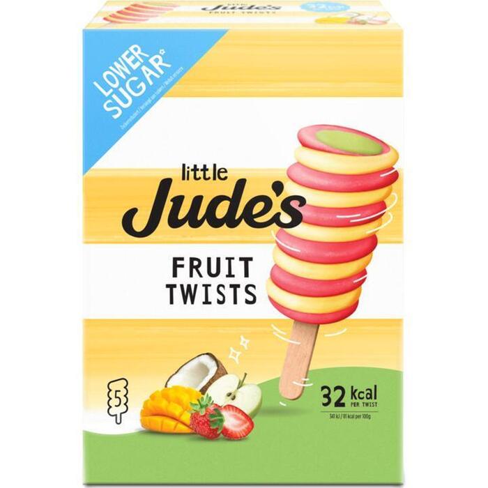 Little Jude's Fruit Twists 50ml 5 Stuks