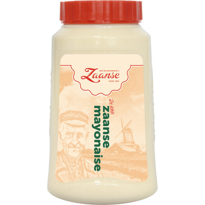 Van Wijngaarden's Zaanse mayonaise pot (0.65L)