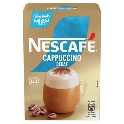 Cappuccino gold decaf 10 sticks (Stuk, 125g)