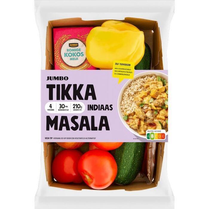 Jumbo maaltijdpakket Indiase Tikka Masala 4 Personen (1.34kg)