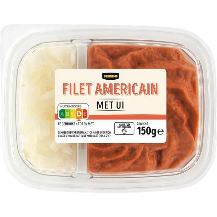 Jumbo Filet Americain met Ui 150 g (150g)