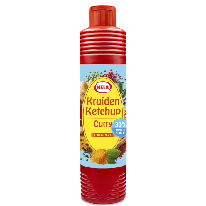 Hela Kruiden Ketchup Curry Original 800ml (0.8L)