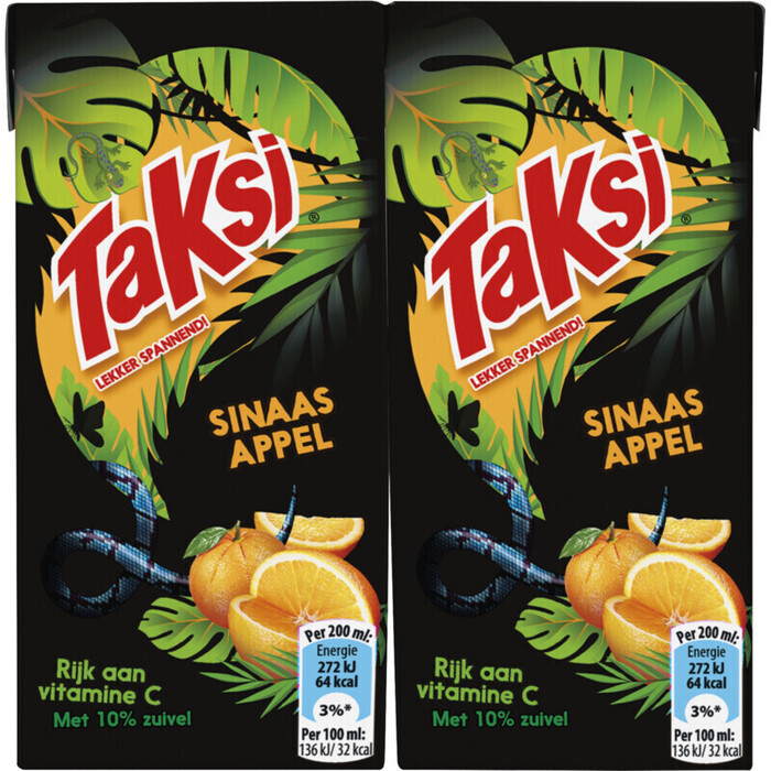 Taksi Sinaasappel 10 x 0, 2L (Set, 10 × 200ml)