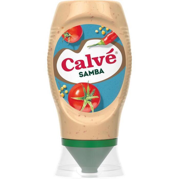 Calvé Knijpfles Samba Saus 250 ml (Fles, 250ml)
