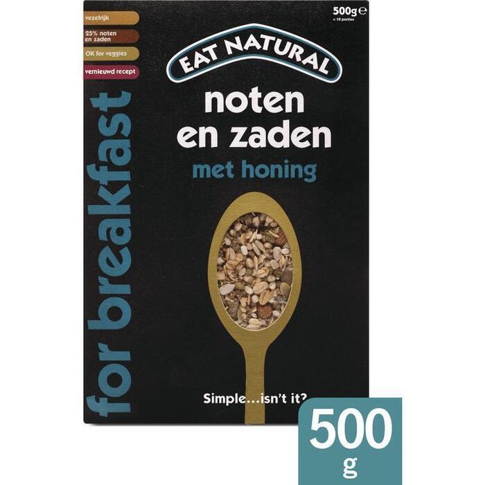 Eat Natural Noten & zaden (Doos, 500g)